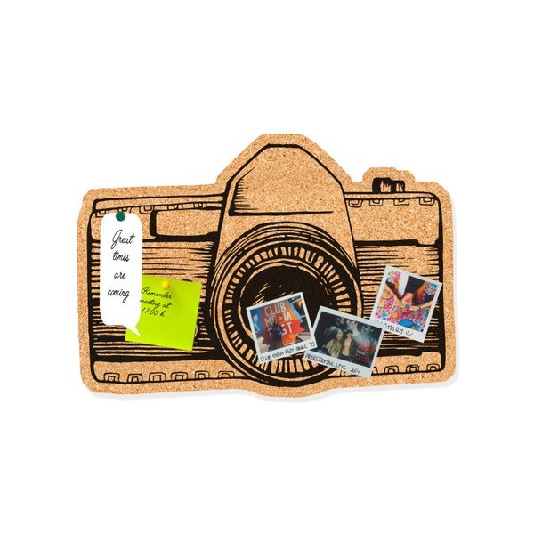 Korková dekorativní nástěnka Really Nice Things Camera-image-1
