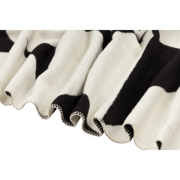 Černá/krémová deka 150x200 cm Tul – noo.ma-image-4