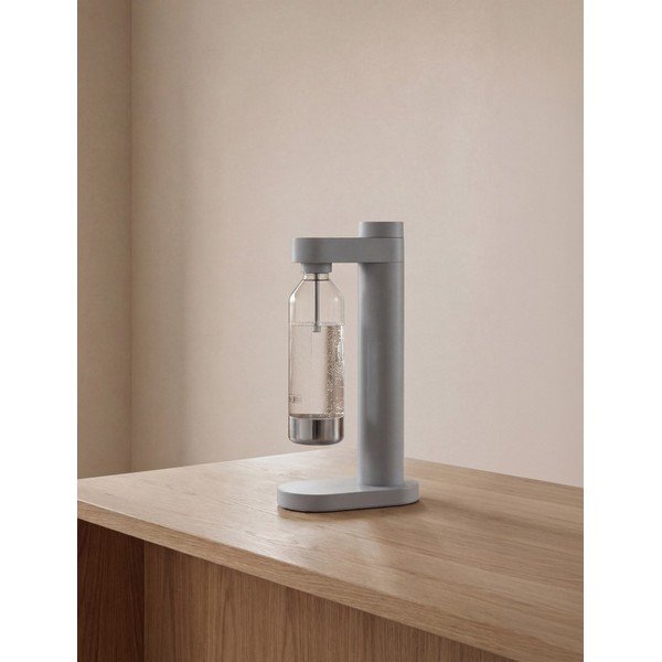 Šedý výrobník sody z nerezové oceli Brus – Stelton-image-3