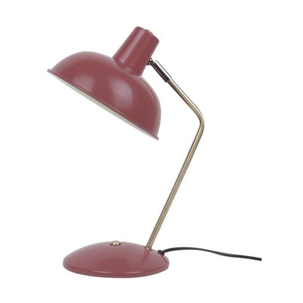 Červená stolní lampa Leitmotiv Hood
