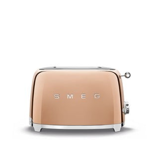 Topinkovač v růžovozlaté barvě 50's Retro Style - SMEG