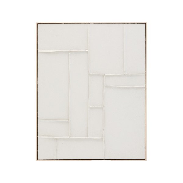 Ručně malovaný/3D obraz s rámem/na plátně 80x100 cm Klis – Kave Home