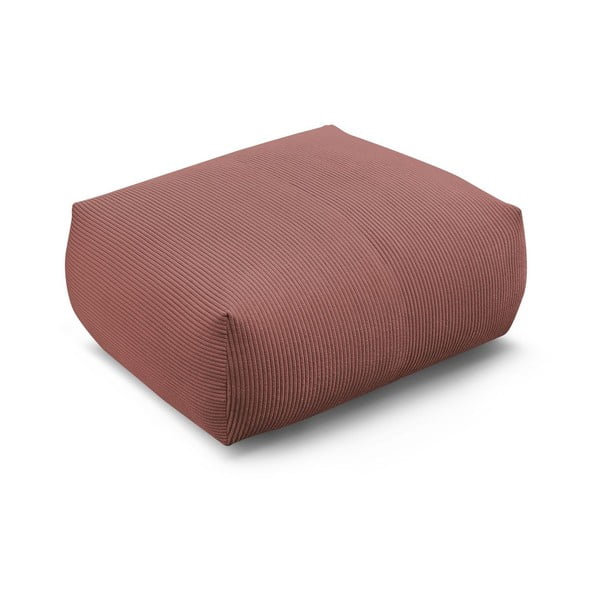 Světle růžová manšestrová podnožka Voltaire – Bobochic Paris-image-4