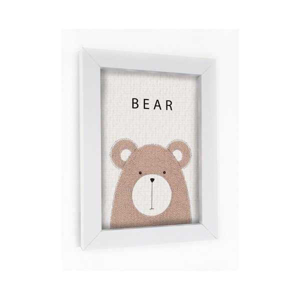 Obraz v rámu Bear