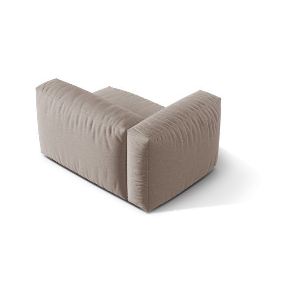 Béžový modul pohovky (levý roh) Martina – Micadoni Home-image-2