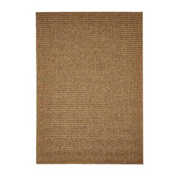 Hnědý venkovní koberec Floorita Plain, 200 x 285 cm