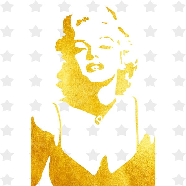 Obraz Canvas Framework Marilyn, 50 x 50 cm