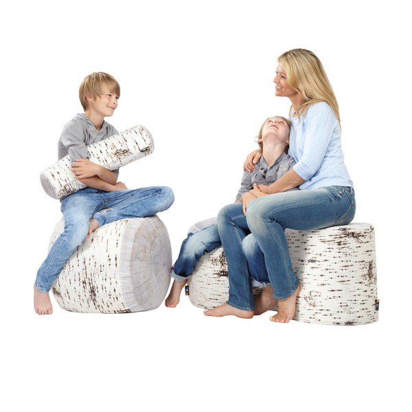 Polštář MeroWings Birch Log, Ø 16 cm-image-3