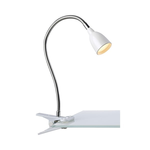 Bílá LED stolní lampa (výška 10,5 cm) Tulip – Markslöjd