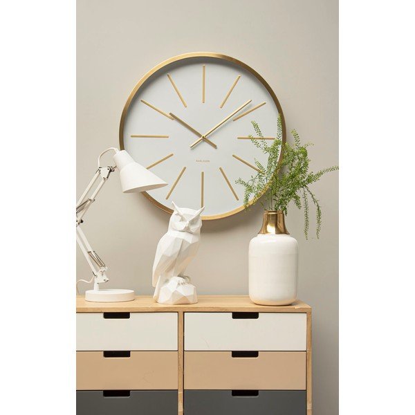 Bílá polyresinová soška sovy Owl - PT LIVING-image-1