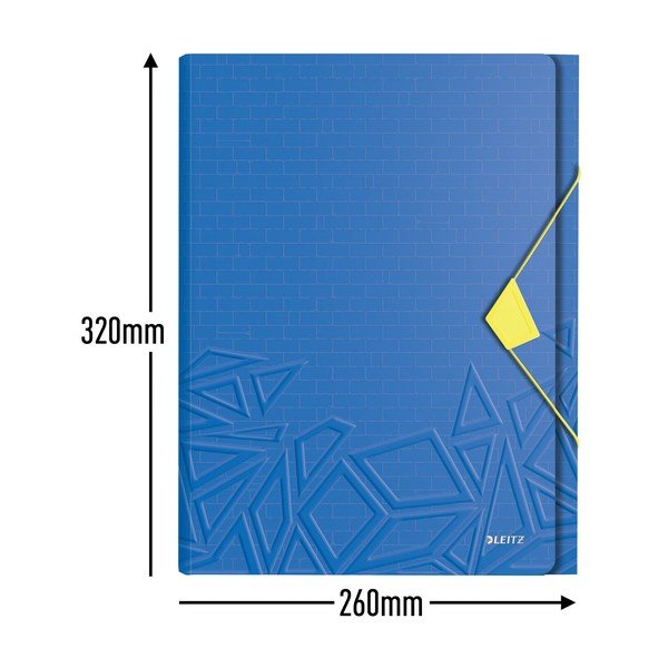 Modrá aktovka s přihrádkami Leitz-image-3