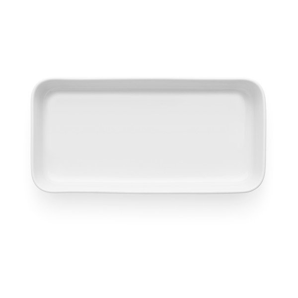 Bílý porcelánový servírovací talíř Eva Solo Legio Nova, 24 x 12 cm-image-1