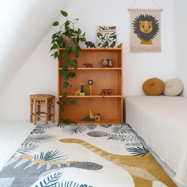 Béžový dětský koberec 170x120 cm Sensaku - Nattiot-image-2