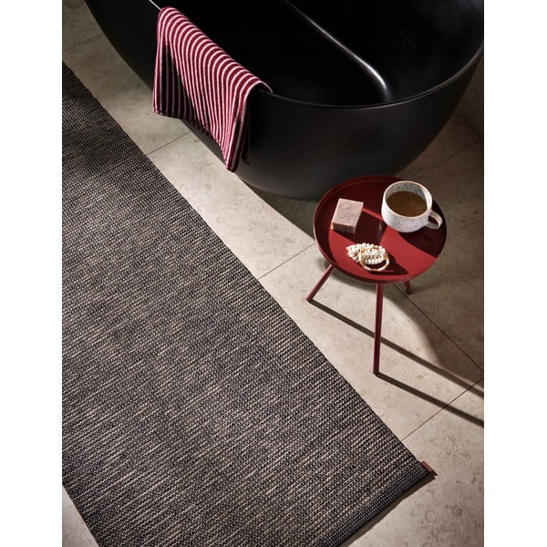 Tmavě hnědý vnitřní a venkovní běhoun 70x300 cm Sam Black Walnut – Pappelina-image-2