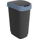 Odpadkový koš z recyklovaného plastu 50 l Twist - Rotho