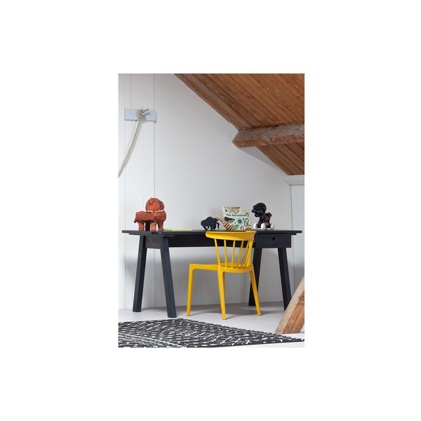 Žlutá židle vhodná do interiéru i exteriéru WOOOD Bliss-image-2