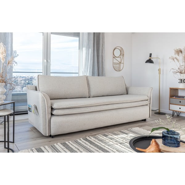 Béžová rozkládací pohovka Miuform Charming Charlie-image-4