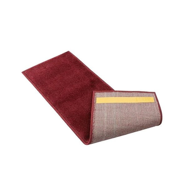 Červené nášlapy na schody v sadě 13 ks 22x71 cm Pure Red – Mila Home