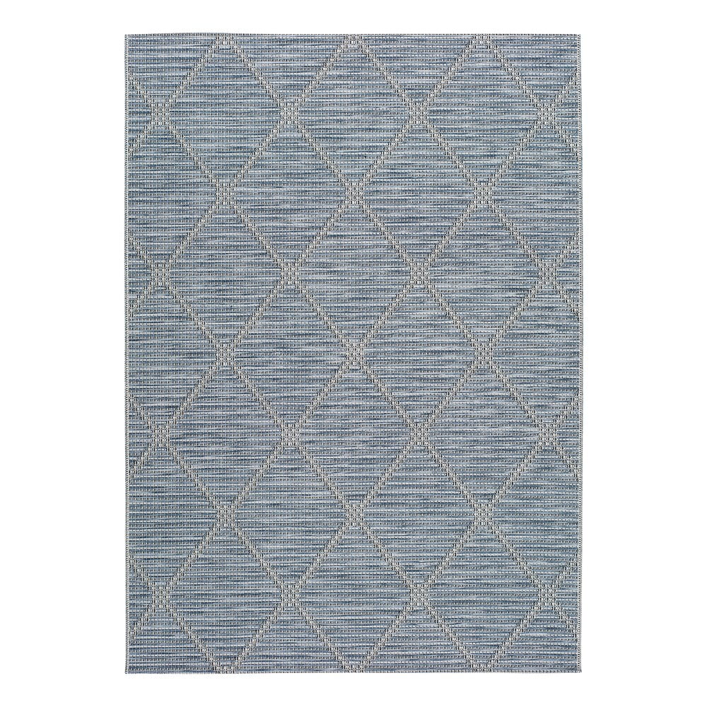 Modrý venkovní koberec Universal Cork, 115 x 170 cm