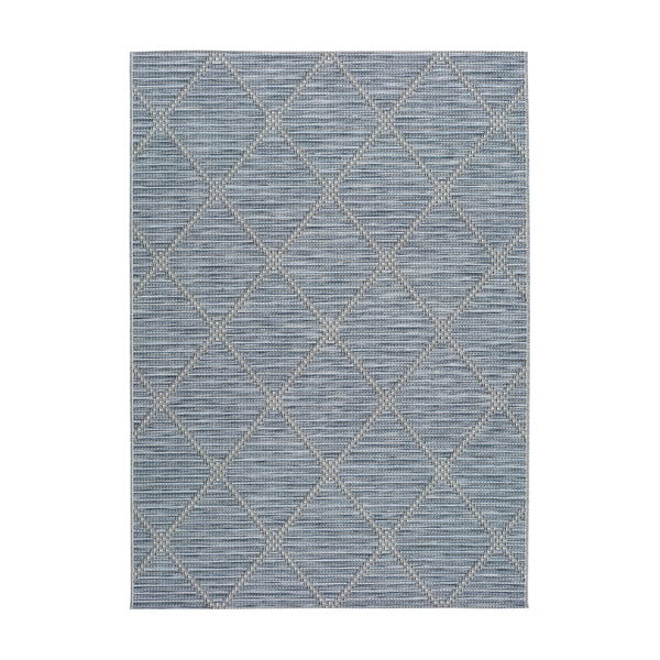 Modrý venkovní koberec Universal Cork, 115 x 170 cm