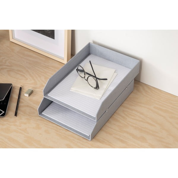 Kartonové organizéry na dokumenty v sadě 5 ks Holger – Bigso Box of Sweden-image-2