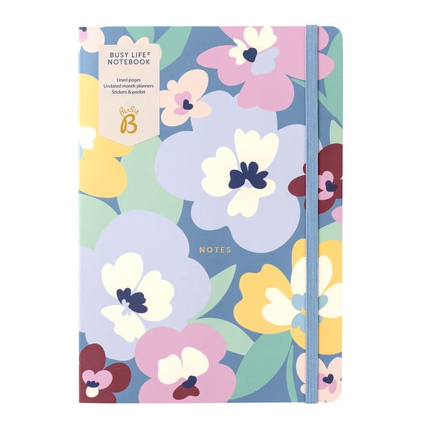 Zápisník formát A5 64 str. Floral – Busy B