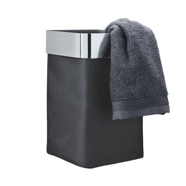 Antracitový látkový koš na prádlo Nexio – Blomus-image-2