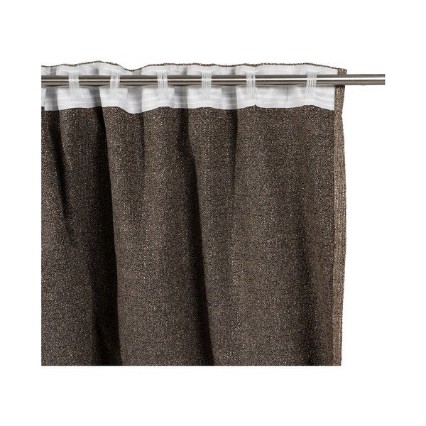 Hnědý závěs 140x260 cm – Ixia-image-3