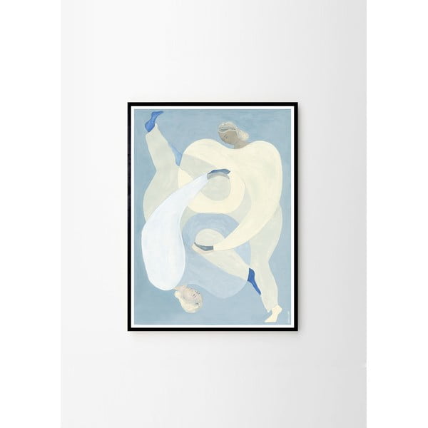 Plakát 50x70 cm Hold You - Blue – Sofia Lind – The Poster Club-image-3