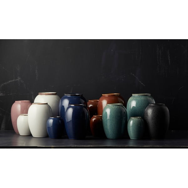 Bílá váza z kameniny (výška 20 cm) Gastro  – Bitz-image-2