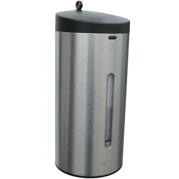 Bezdotykový dávkovač mýdla z nerezové oceli v matně stříbrné barvě 650 ml – Sapho