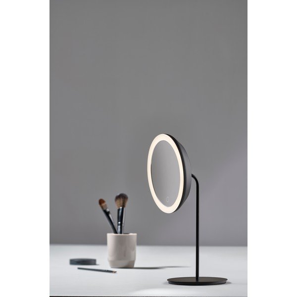 Černé kosmetické zrcadlo Zone Eve, ø 18 cm-image-2