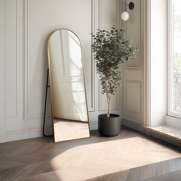 Nástěnné/stojací zrcadlo 50x140 cm Aurea – Styler-image-1