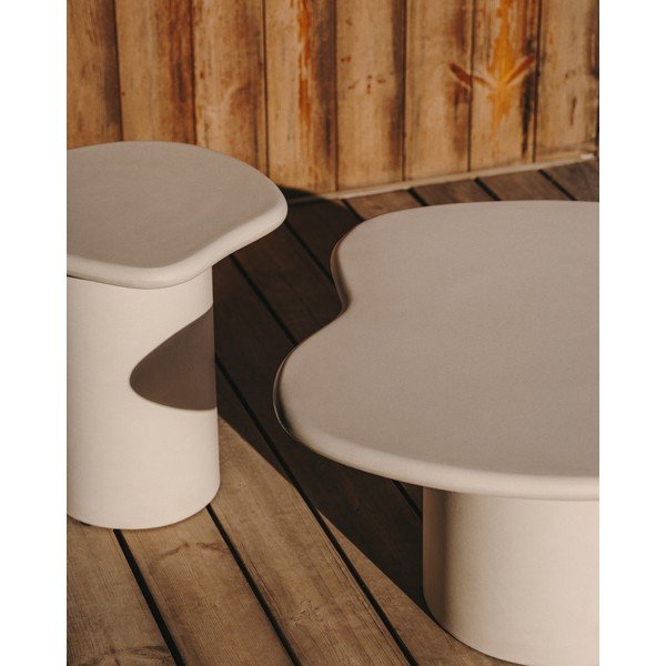 Zahradní odkládací stolek 77x83 cm Macarella – Kave Home-image-2