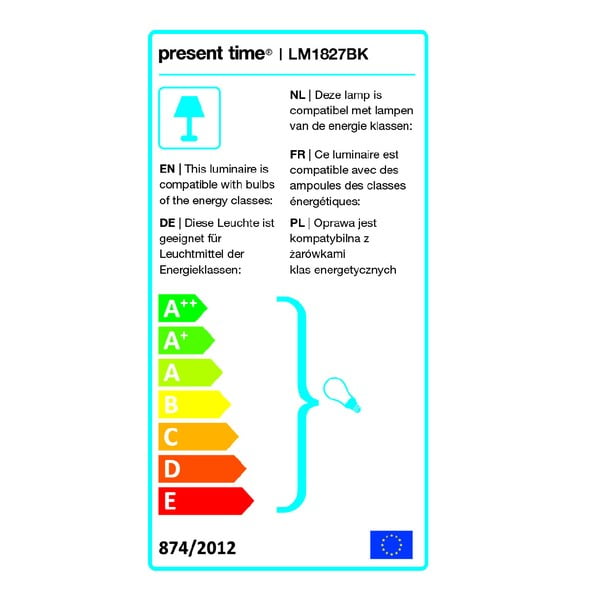 Černá stolní lampa Leitmotiv Lucid-image-2