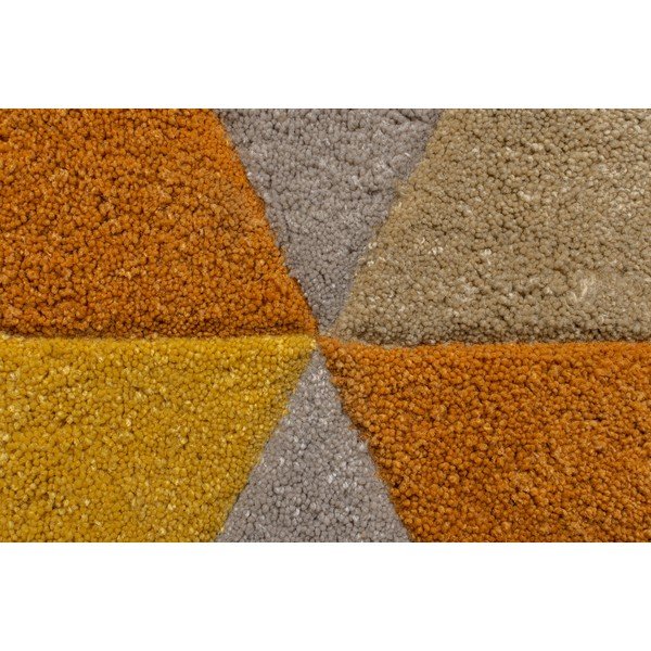 Žlutý koberec Flair Rugs Scope, 80 x 150 cm-image-1