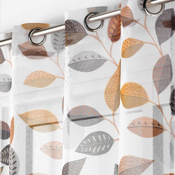 Bílá voálová záclona 140x280 cm Vahine – douceur d'intérieur-image-1