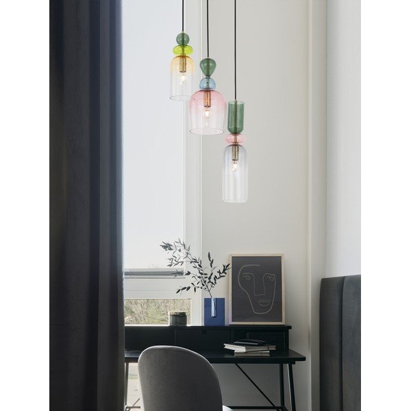 Skleněné závěsné svítidlo ve zlaté barvě ø 42 cm Murano – Nova Luce-image-4