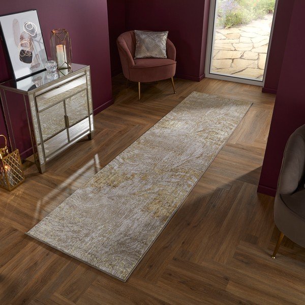 Béžový běhoun Flair Rugs Arissa, 80 x 300 cm-image-1