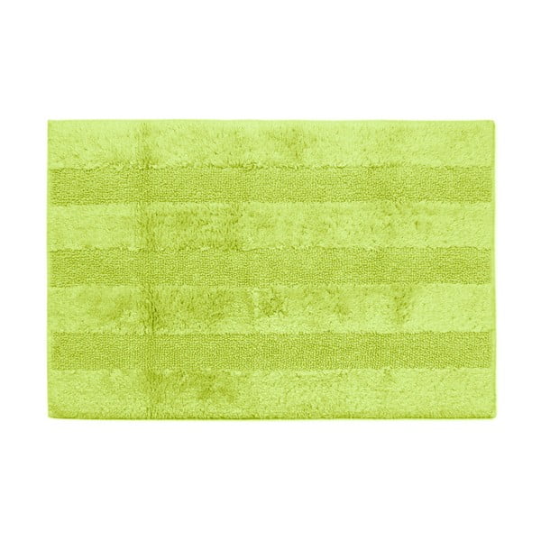 Zelená koupelnová předložka Jalouse Maison Tapis De Bain Citron Vert, 70 x 120 cm