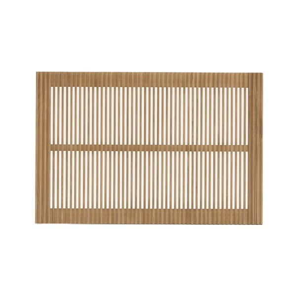 Čelo postele z dubového dřeva v přírodní barvě 105x70 cm Beyla – Kave Home