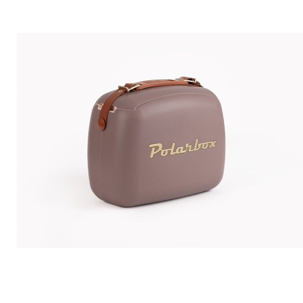 Hnědý chladicí box 6 l Classic Gold – Polarbox-image-3