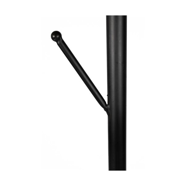 Černý kovový věšák ø 29x170 cm Twiggy – White Label-image-2