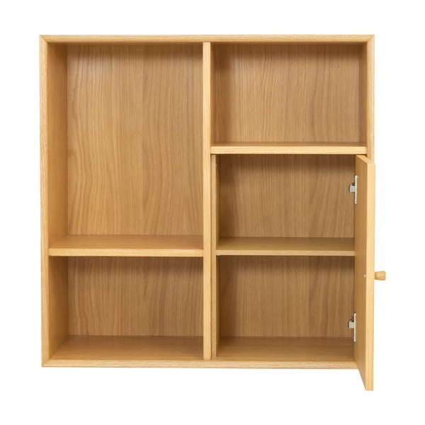 Modulární policový systém v dekoru dubu v přírodní barvě 70x70 cm Z  – Tenzo-image-4