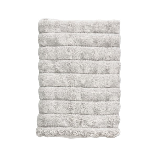 Šedý bavlněný ručník 100x50 cm Inu - Zone