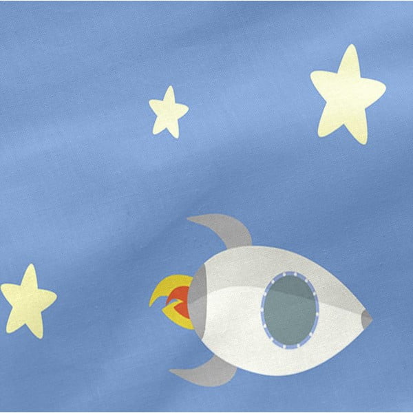 Dětské bavlněné prostěradlo Happynois Astronaut, 120 x 60 cm-image-3