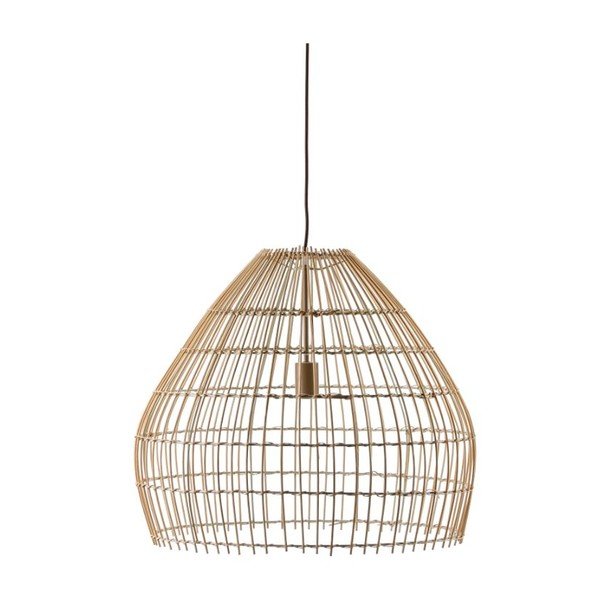 Závěsné svítidlo s bambusovým stínidlem Tierra Bella Le Lue, ø 60 cm