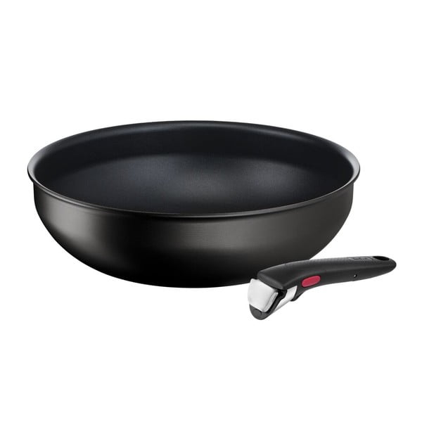 Hliníková pánev s nepřilnavým povrchem a odnímatelnou rukojetí ø 26 cm INGENO Eco Resist L3979302 – Tefal