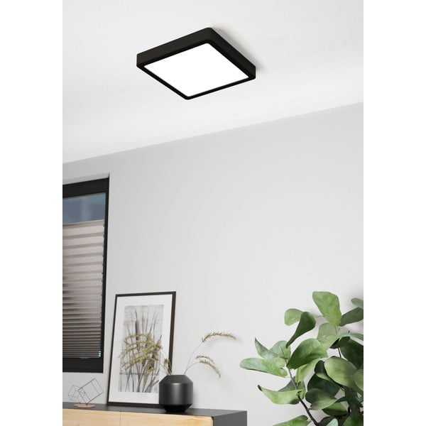 Černé LED stropní svítidlo 21x21 cm FUEVA 5 – EGLO-image-3