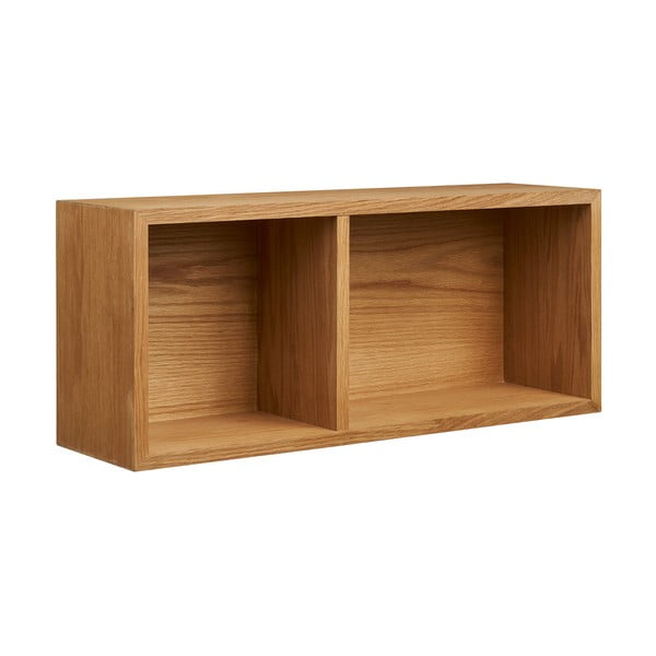 Patrová police v dekoru dubu v přírodní barvě 71 cm Oshawa – House Nordic-image-3